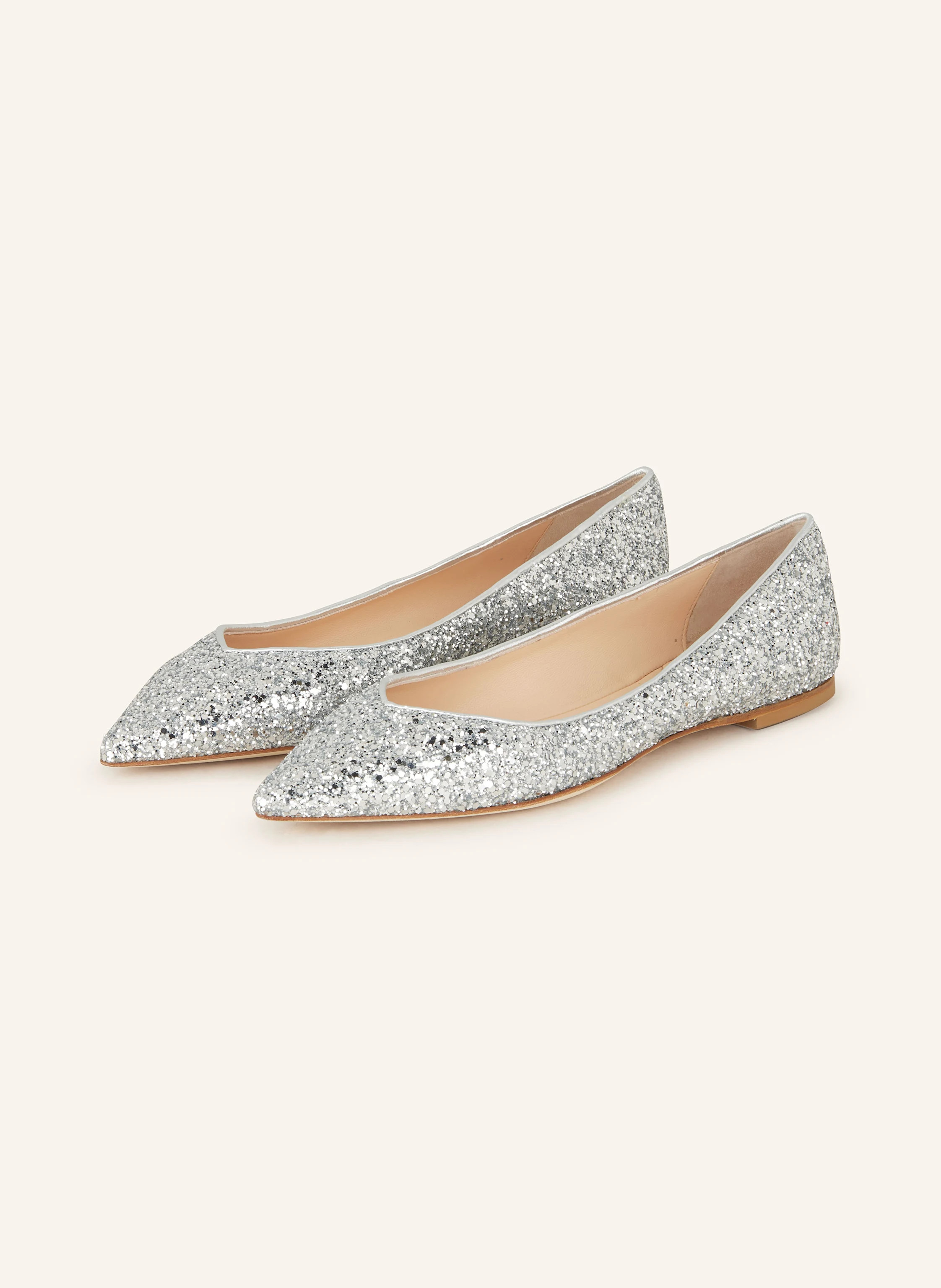 PROSPERINE Ballerinas in silber | Breuninger (DACH)