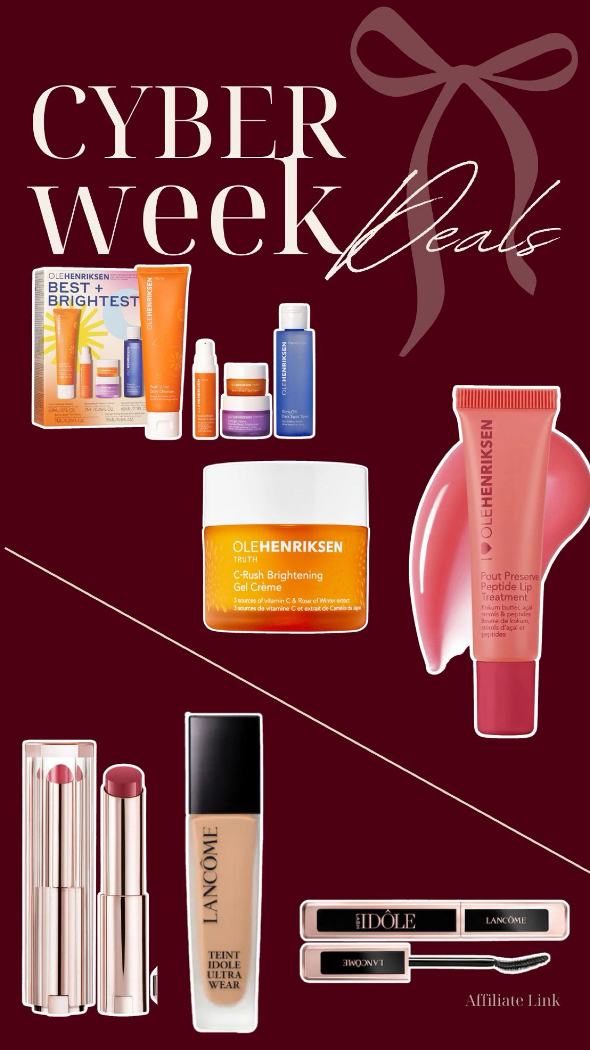 30% off lancone AND Olehenriksen today 

#LTKbeauty