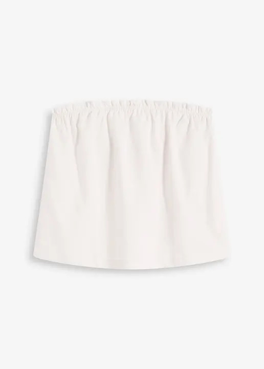 Blusentop mit Leinenanteil | Bonprix DE