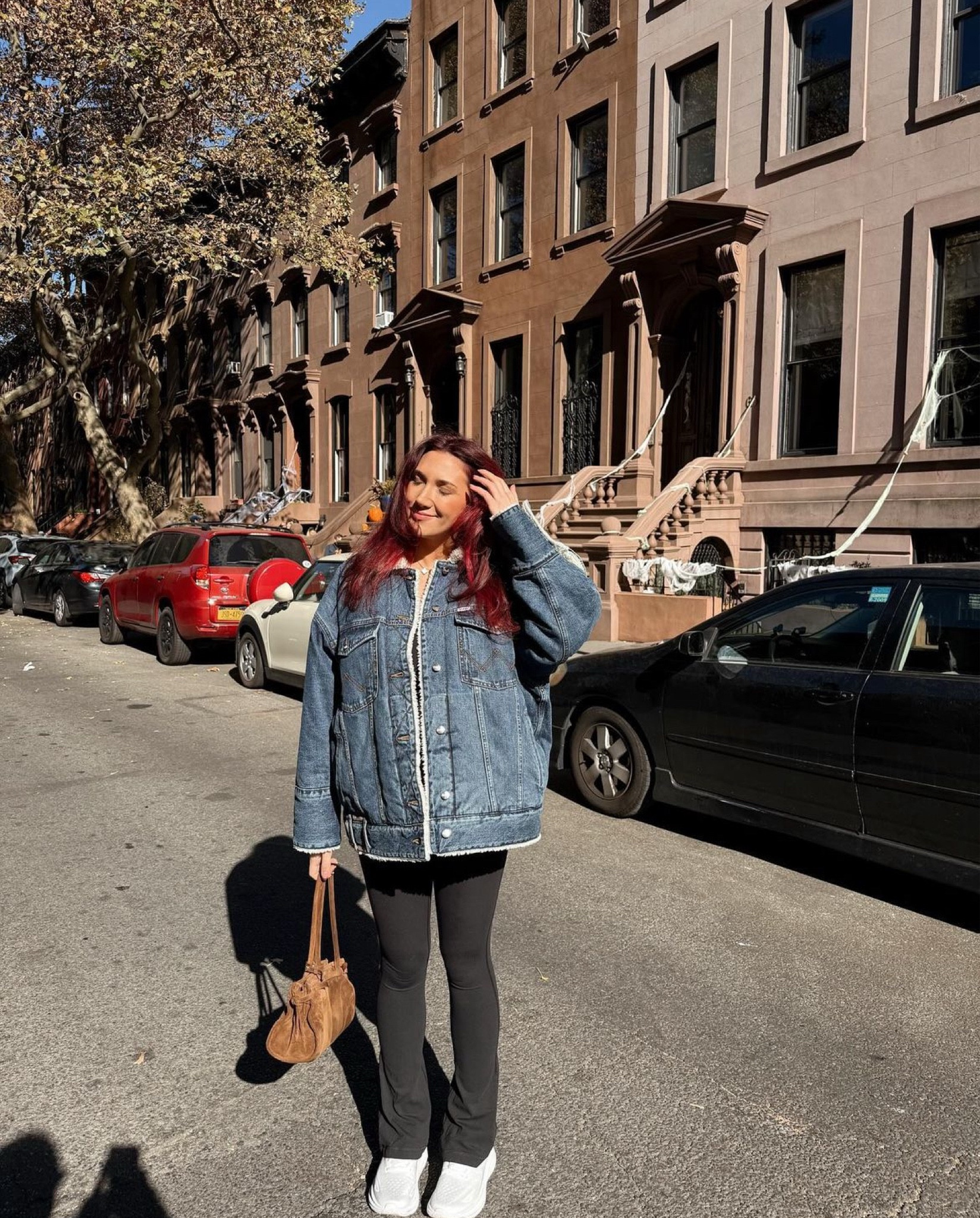 *moves to brooklyn* *dyes hair red* linked my bag in a different color!

#LTKStyleTip