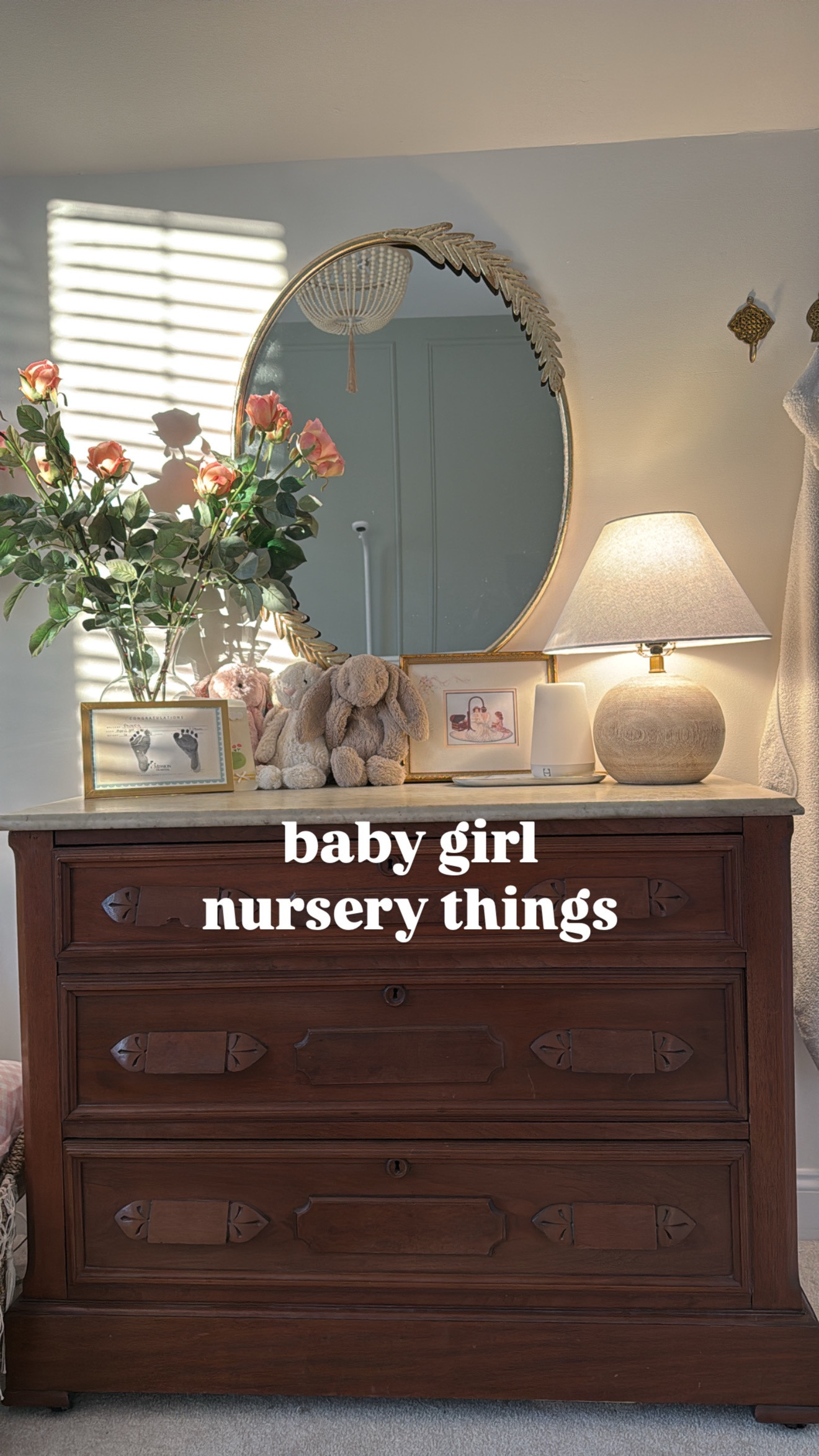 Baby girl nursery dresser 

#LTKHome #LTKKids #LTKBaby
