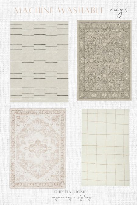 Our client was looking for a machine-washable and neutral living room rug to hold up against her young kids and dogs. Loving all these options!

#LTKfamily #LTKhome #LTKstyletip