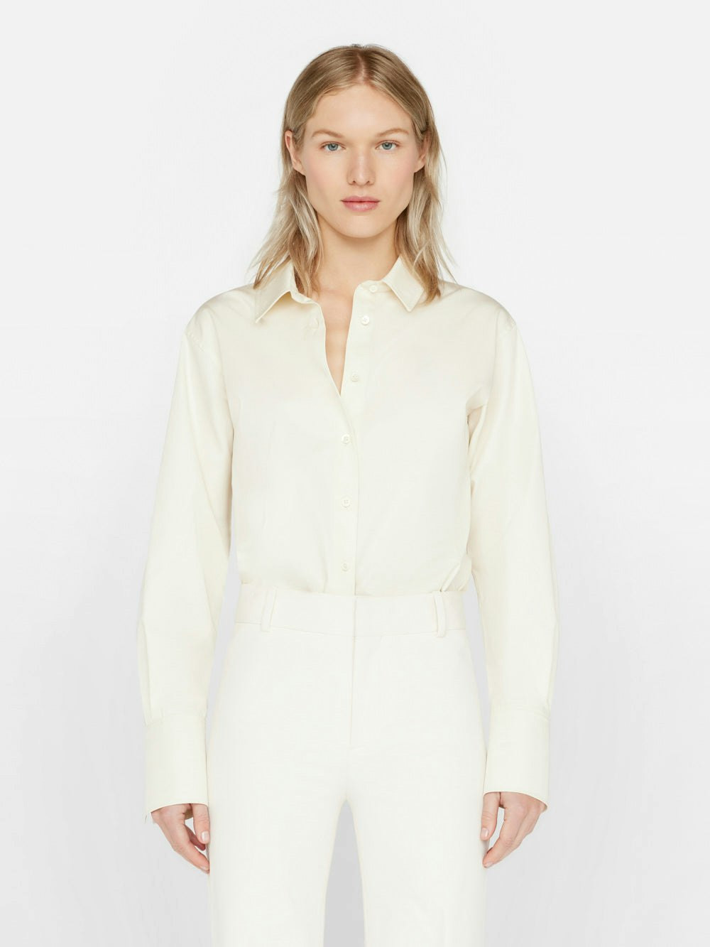 The Standard Shirt -- Bone | Frame Denim