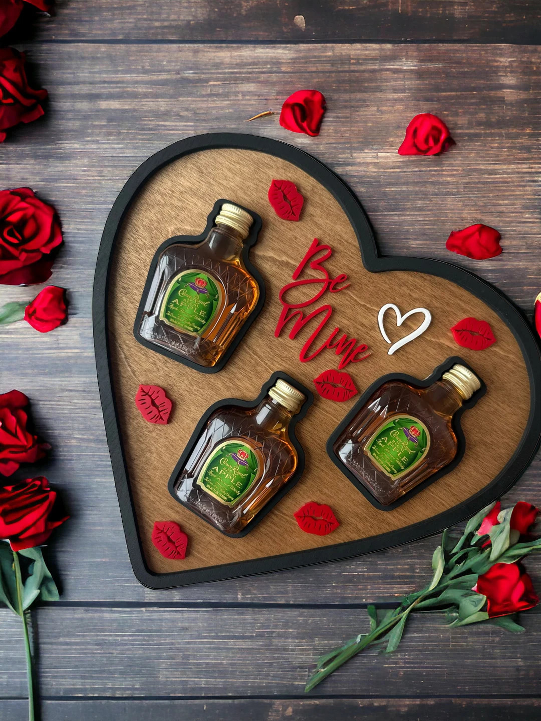 Valentines Mini Bottle Set| Valentines Gift Set| Valentines Gift For Him| Custom Valentines Gift | Etsy (US)