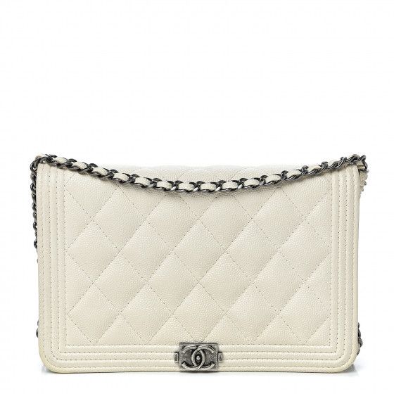 CHANEL

Caviar Quilted Boy Wallet On Chain WOC White


118 | Fashionphile