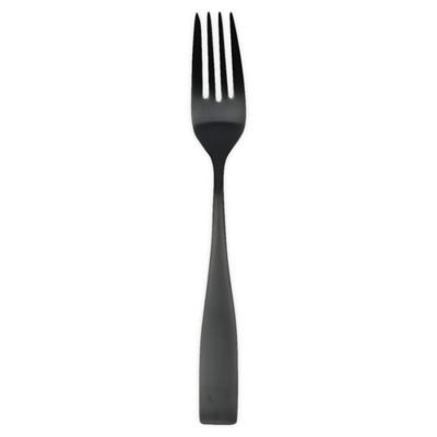 Gourmet Settings Moments Dinner Fork in Black Matte | Bed Bath & Beyond
