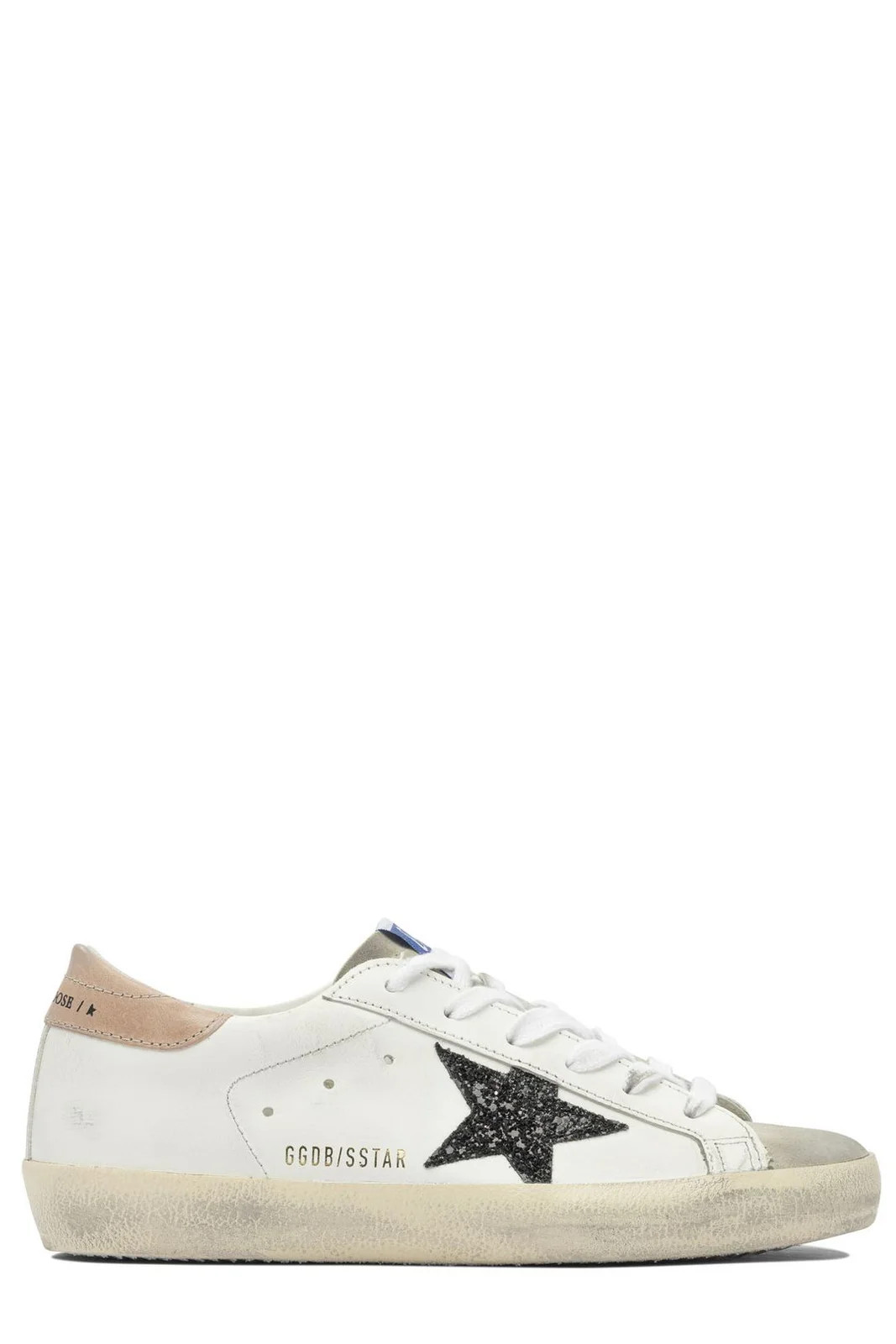 Golden Goose Deluxe Brand Super Star Glittered Sneakers | Cettire Global