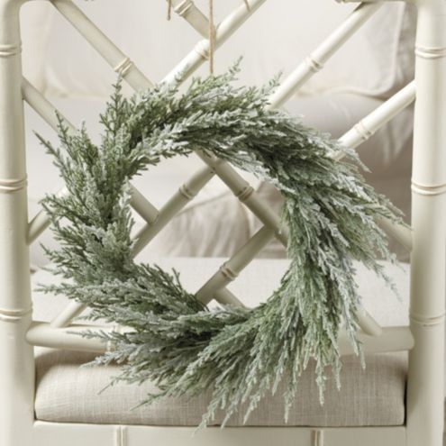 Wintry Cedar Petite Wreath | Ballard Designs, Inc.