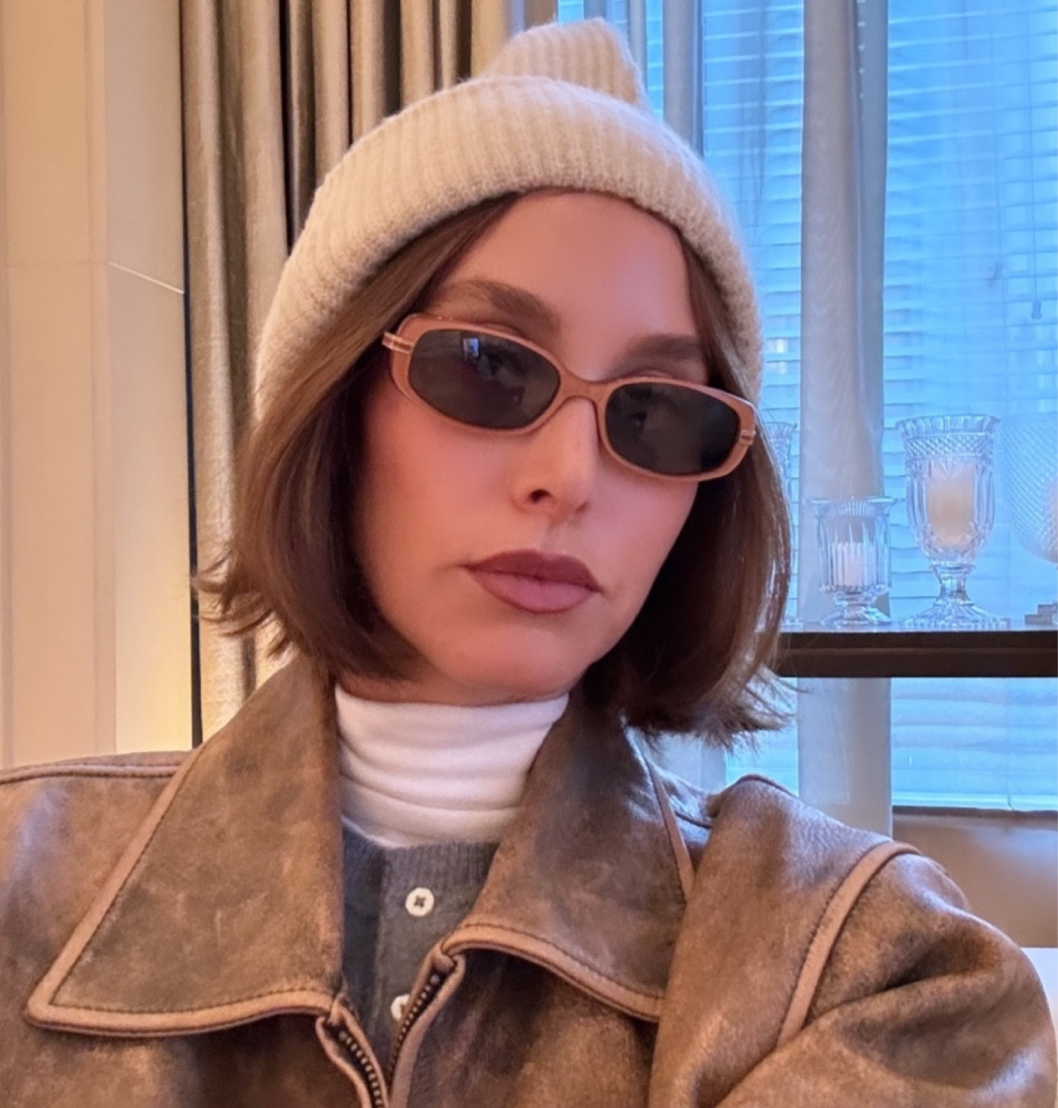 My go-to turtleneck and a new jacket I’m obsessed with