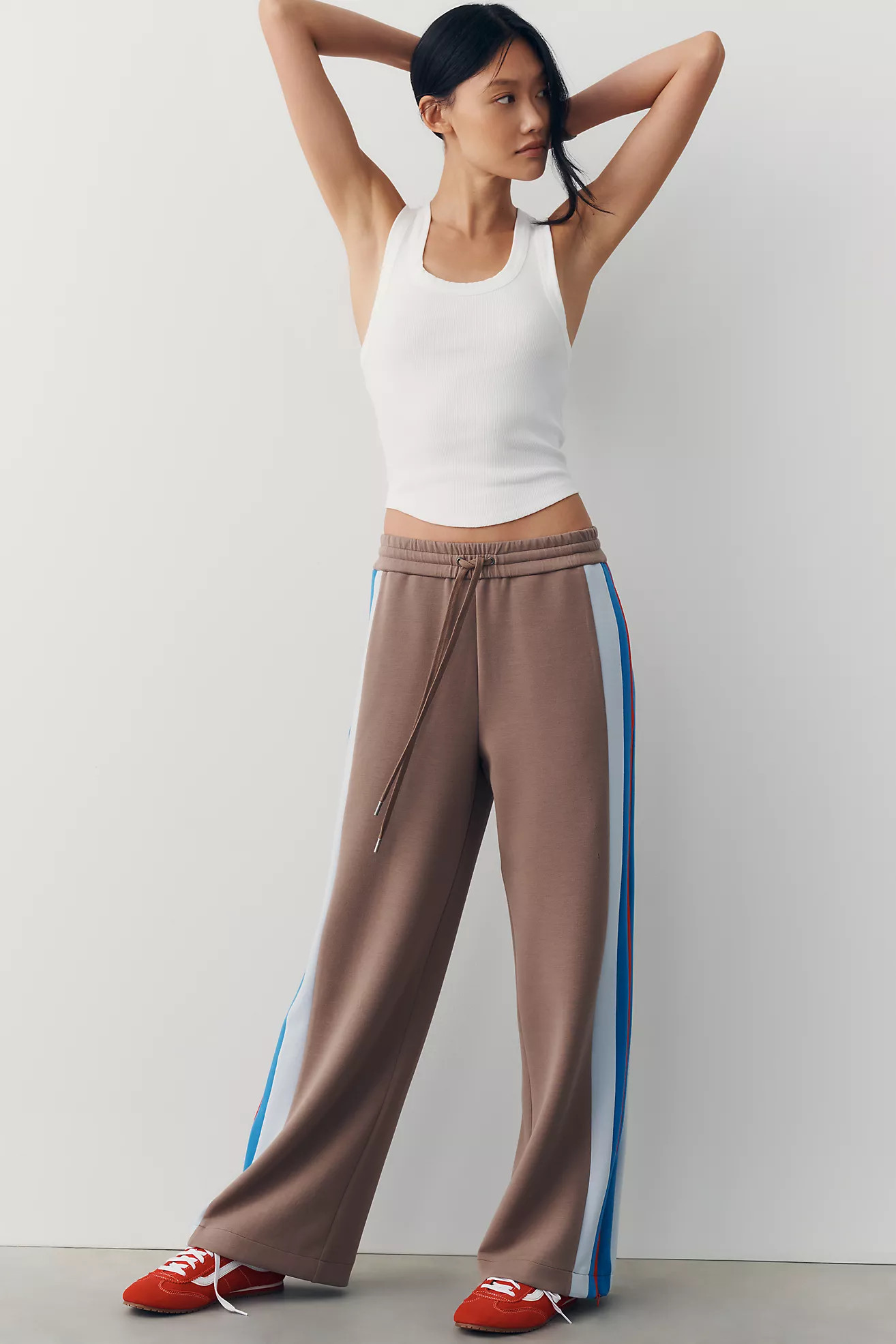 Bernardo Zip-Up Track Pants | Anthropologie (US)