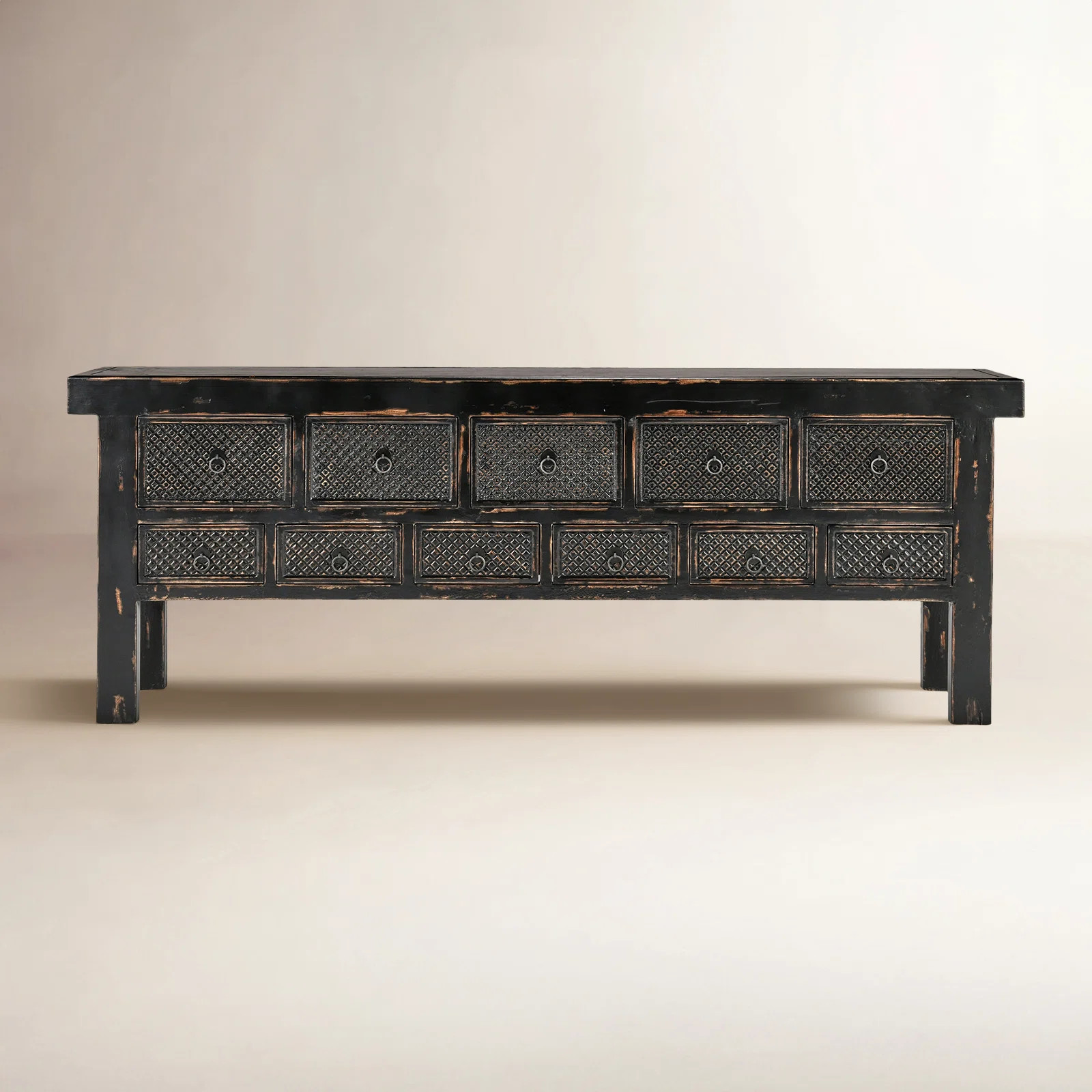 Lahey 93'' Solid Wood Console Table | Birch Lane