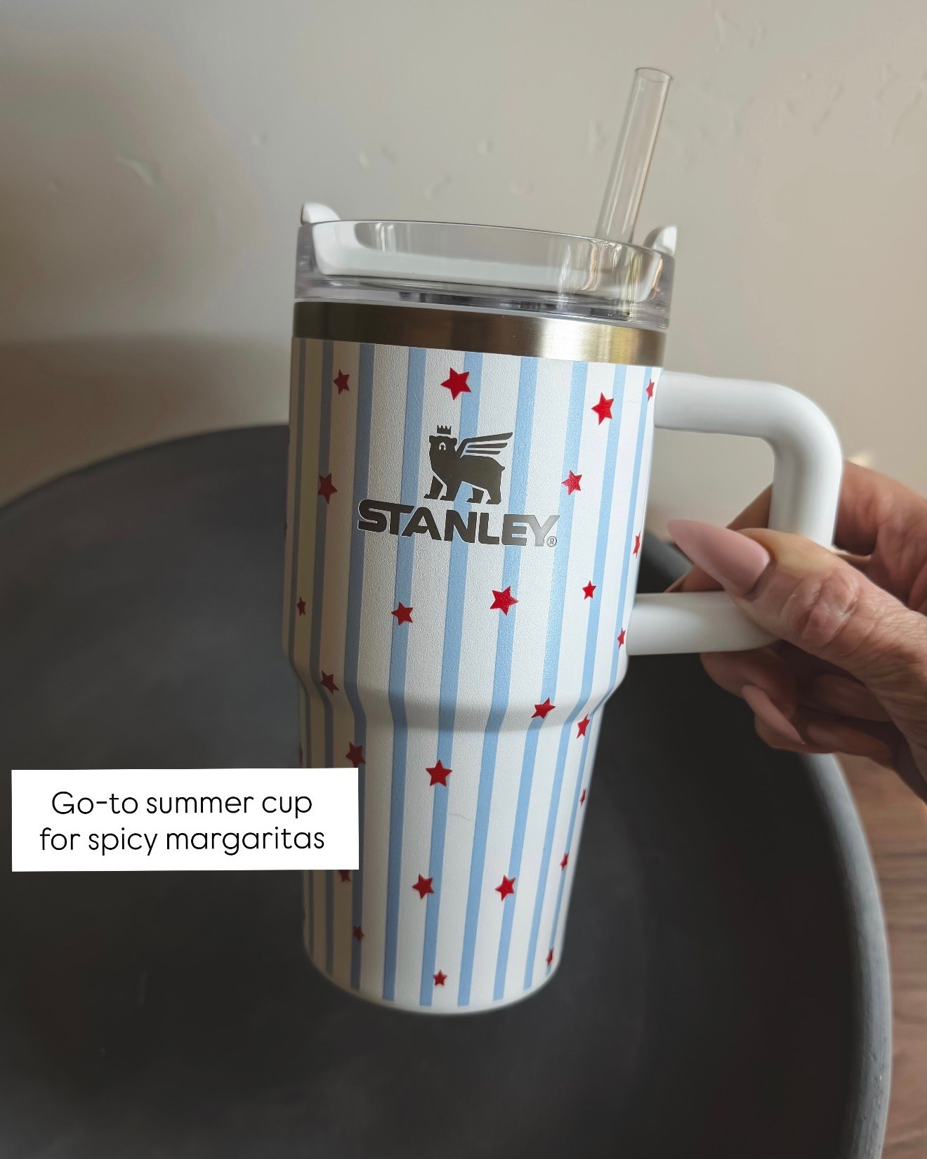 LOVE this 20oz Stanley…it’s been my official Jalepeno margarita cold cup…perfect for pool days and holiday festivities 
Stars and Stripes 4th of July, Americana home finds

#LTKSeasonal #LTKHome #LTKOver40