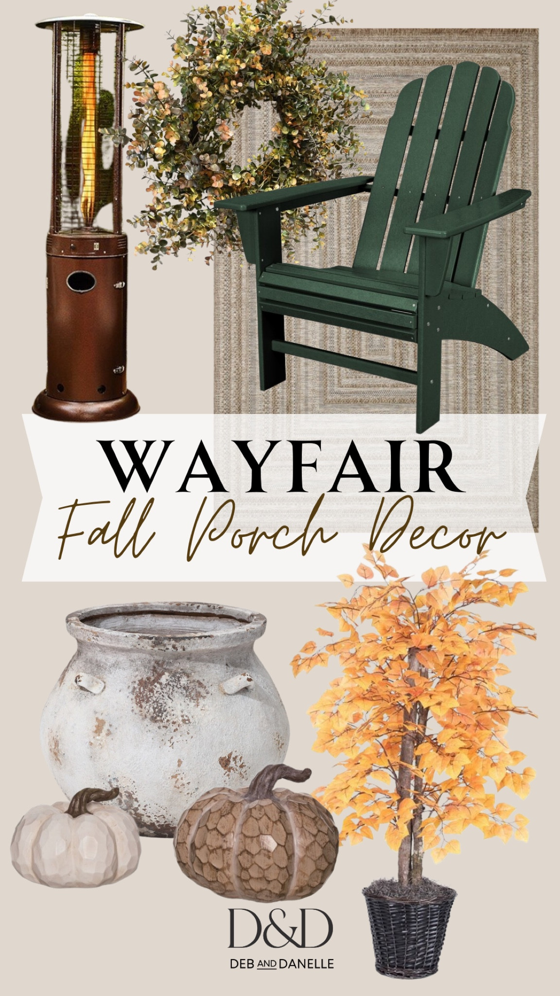 We are beginning to transform our front porch for un upcoming harvest party that we are having for our friends. Here are some outdoor Fall home decor items from Wayfair that inspired me in my search. 

#LTKSeasonal #LTKHome