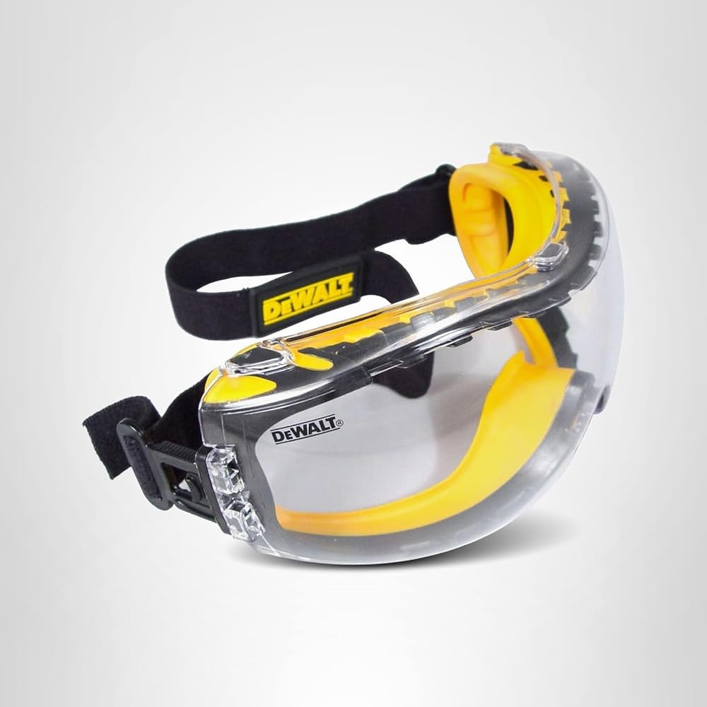 Dewalt DPG82 Concealer Anti-Fog Dual Mold Safety Goggle - 1 Pair | Amazon (US)