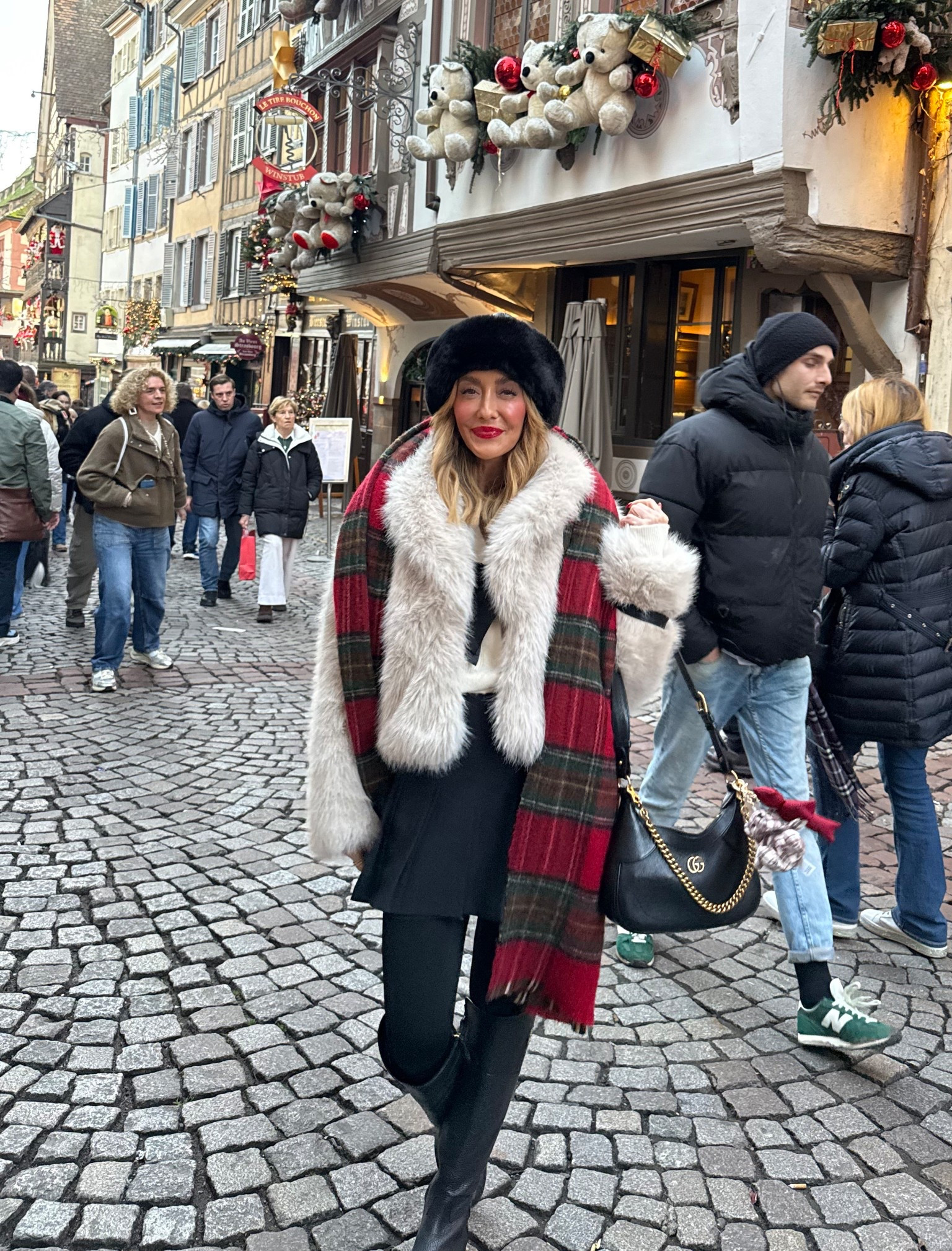 Feeling festive! These fleece tights were a lifesaver ❤️

#LTKTravel #LTKHoliday #LTKdayinmylife