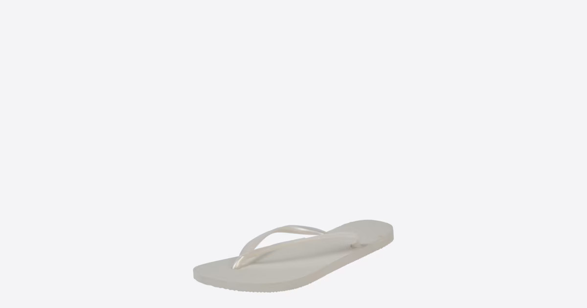 HAVAIANAS Zehensandale 'Slim' in Weiß | ABOUT YOU | ABOUT YOU (DE)