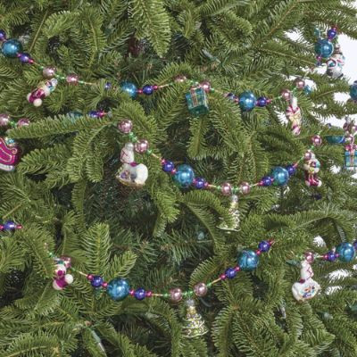 Merry Miniature Icon Garlands, Set of Three | Frontgate