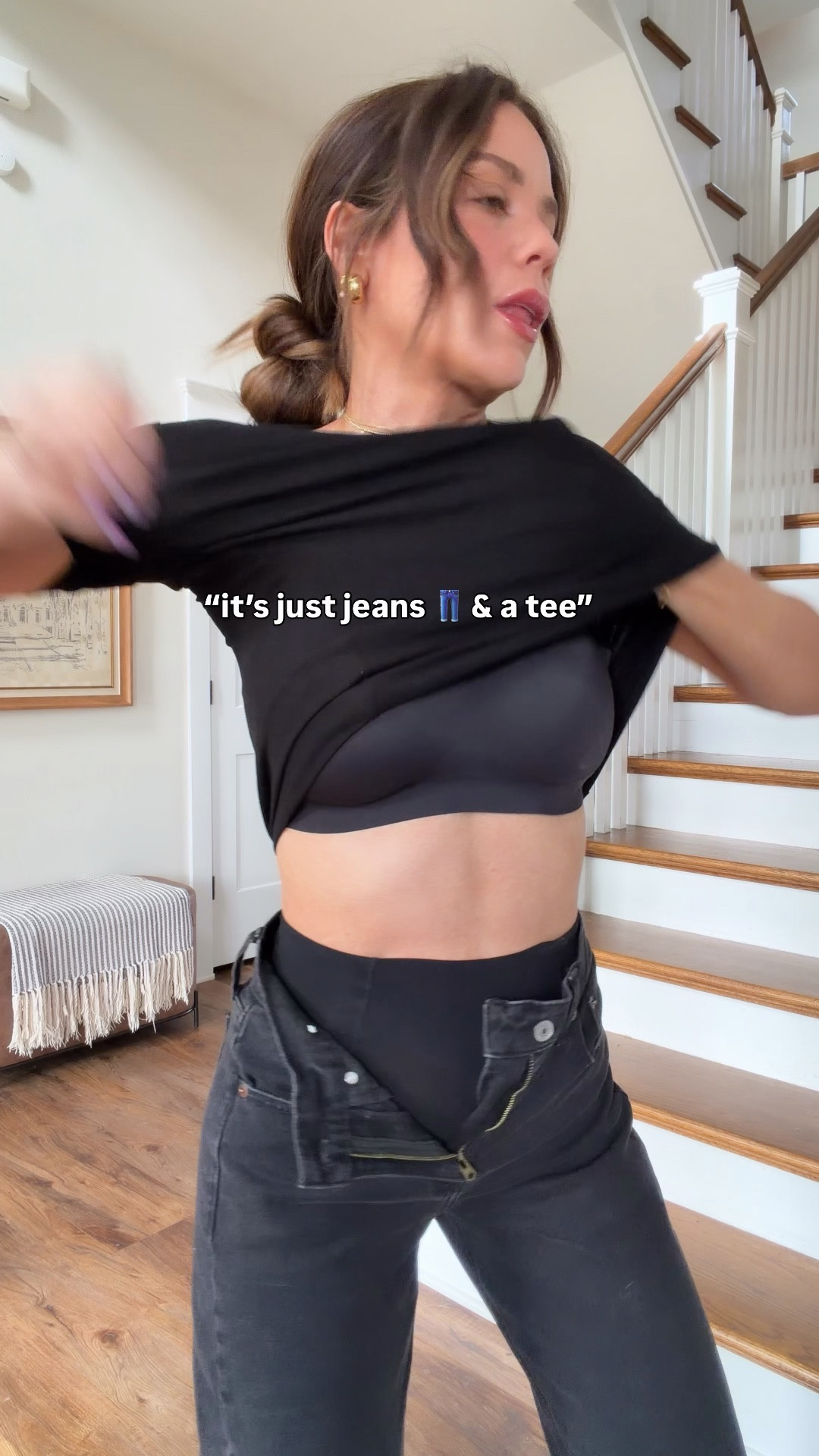 AFKRISTINA for extra 15% off the jeans! I’m in 24 regular…I have these in 4 washes I love them SO MUCH!!! Xs tee! 

#LTKootd #LTKgrwm #LTKdayinmylife