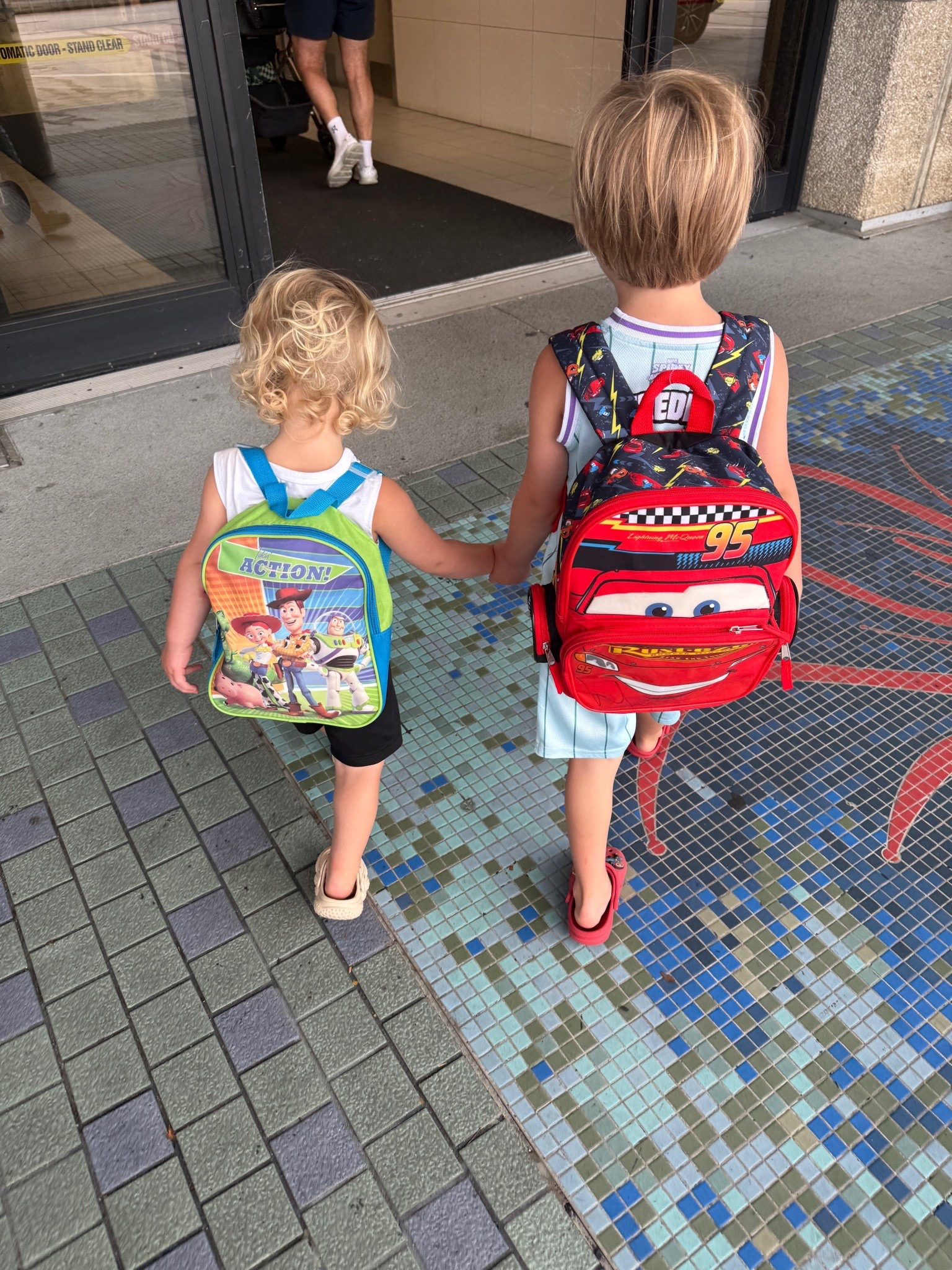 My toddler boys love their backpacks! Cars/ lightening McQueen and Toy Story backpacks. Perfect for travel and they can wear them without it being too big for their little bodies lol
The cars backpack lights up too!

#LTKKids #LTKTravel #LTKBaby