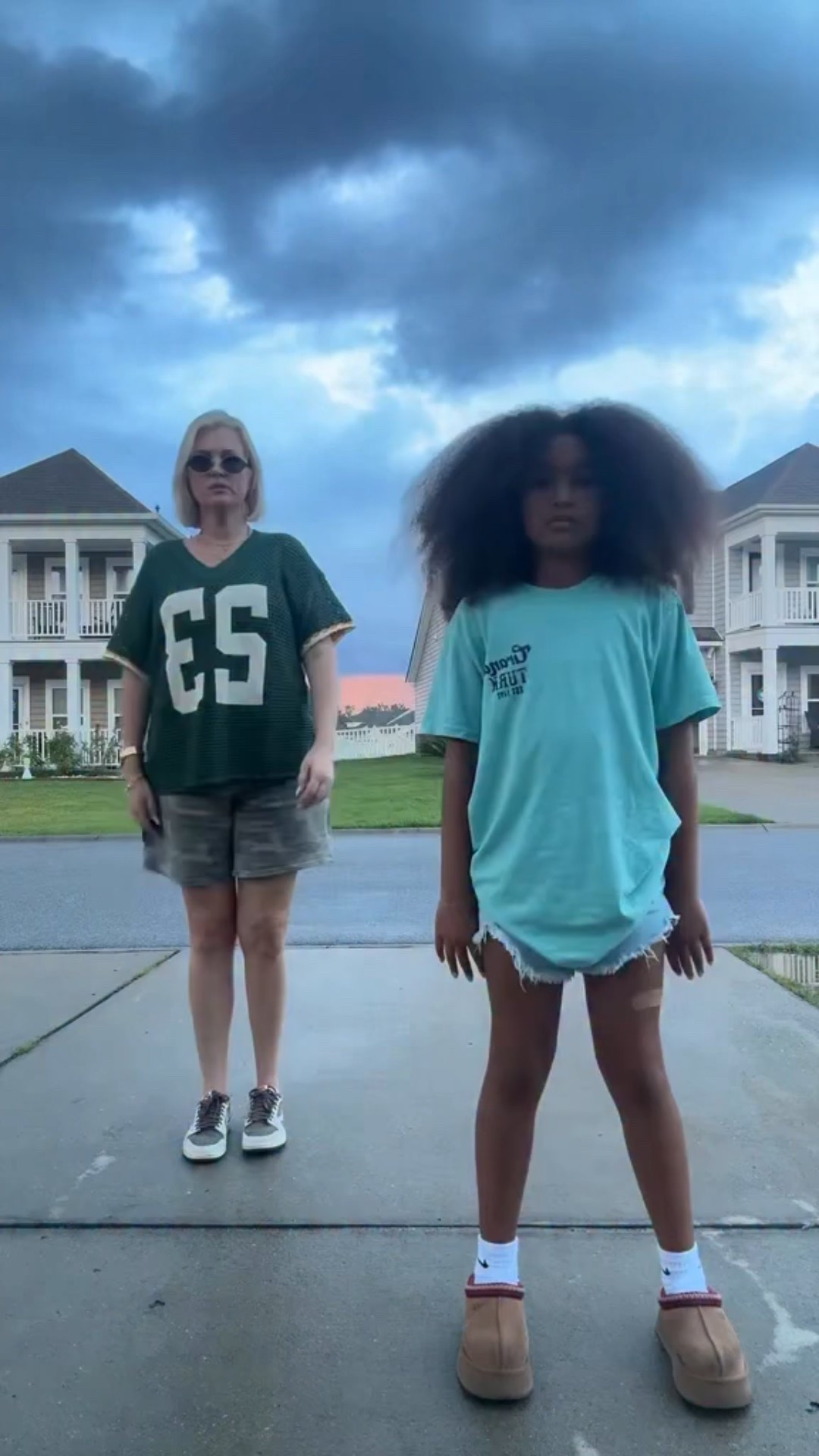 Mother daughter vibes!! Knit jersey // camo shorts // kids fashion // shades // American eagle // cider 

#LTKStyleTip #LTKShoeCrush #LTKKids