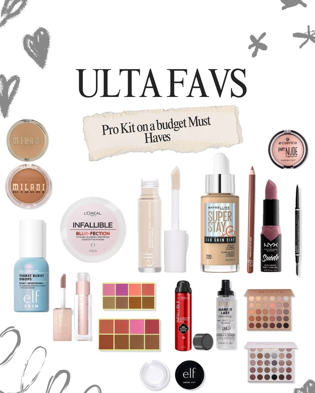 My Ulta favorites: Pro Kit on a Budget Edition ✨

#LTKBeauty #LTKgrwm #LTKFestival