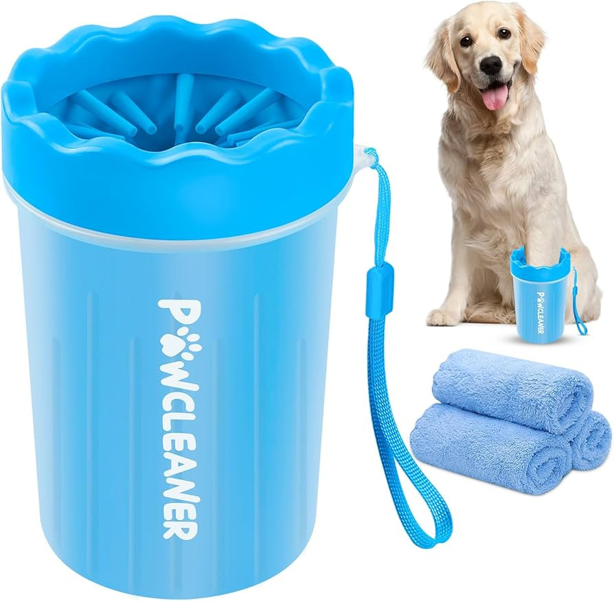 Dog Paw Cleaner, Washer, Buddy Muddy Pet Foot Cleaner for Small Medium Large Breed Dogs/Cats (wit... | Amazon (US)