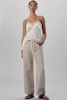 Citizens of Humanity Brynn Drawstring Relaxed Wide-Leg Jeans | Anthropologie (US)