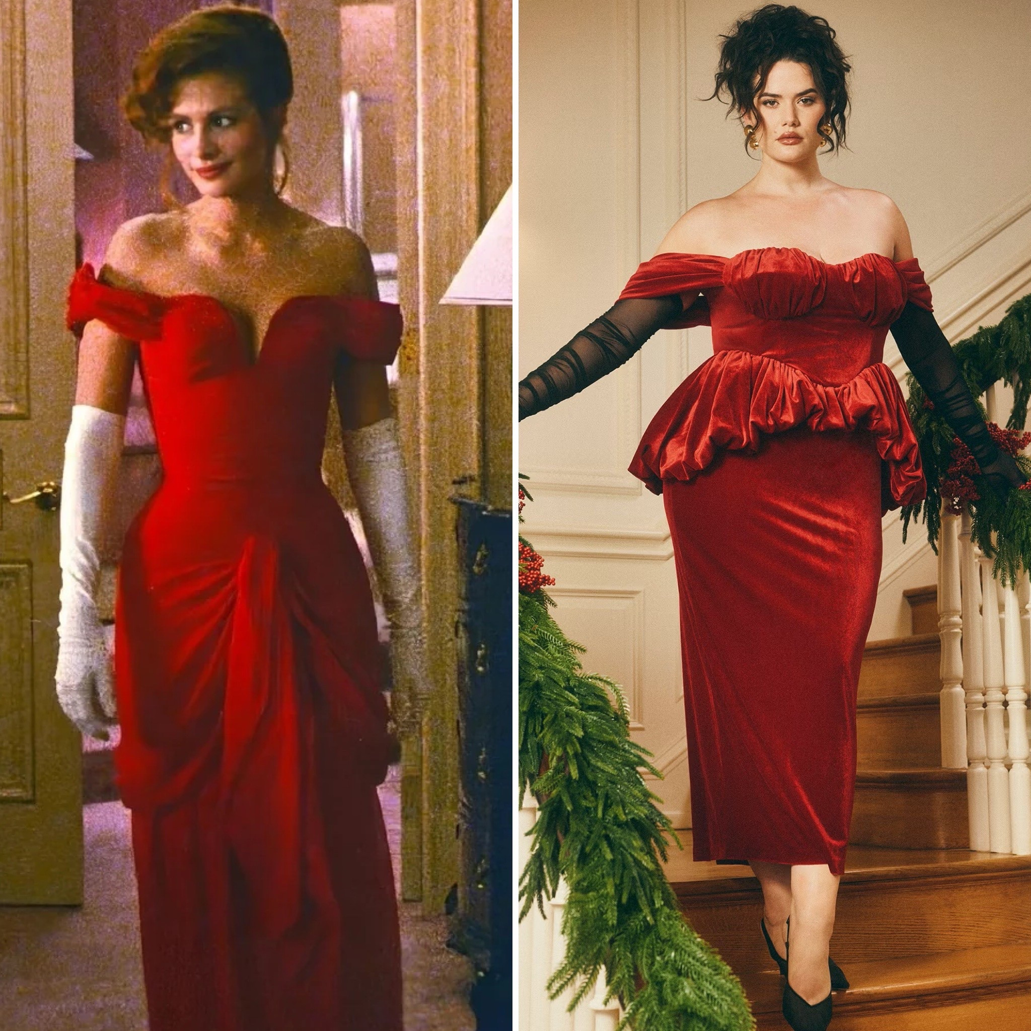 This gorgeous dress from @eloquii is totally giving Vivian from Pretty Woman! 

#LTKStyleTip #LTKHoliday #LTKSeasonal