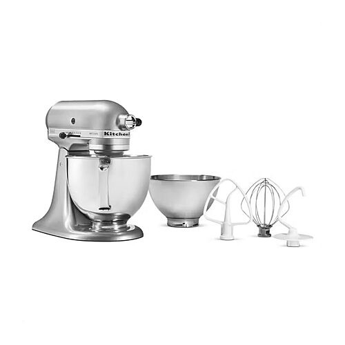 KitchenAid Artisan Series 5qt Tilt-Back Head Stand Mixer With 3qt Bowl, One Size, Silver | JCPenney