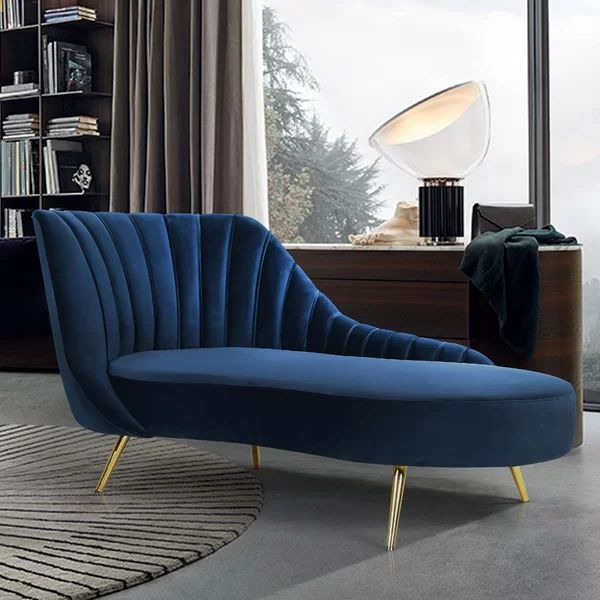 Tiberius Upholstered Chaise Lounge | Wayfair North America
