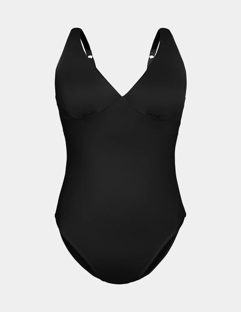 Leakproof Deep V One Piece Swimsuit - Long Torso | Knix