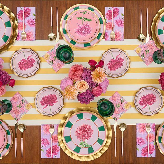 Dahlia Garden Table Setting | Sophistiplate