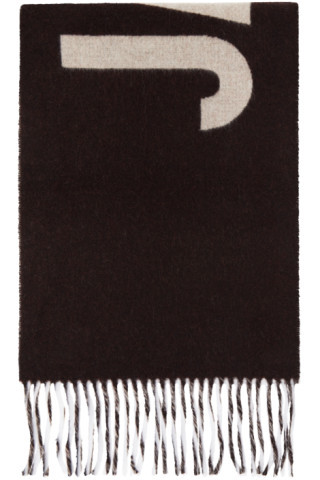 Brown Le Chouchou 'L'écharpe Jacquemus' Scarf | SSENSE