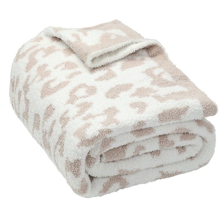 Livhil Soft Micro Leopard Blanket (50"x60")-Warm Reversible Cheetah Blanket Leopard Throw Blanket... | Walmart (US)
