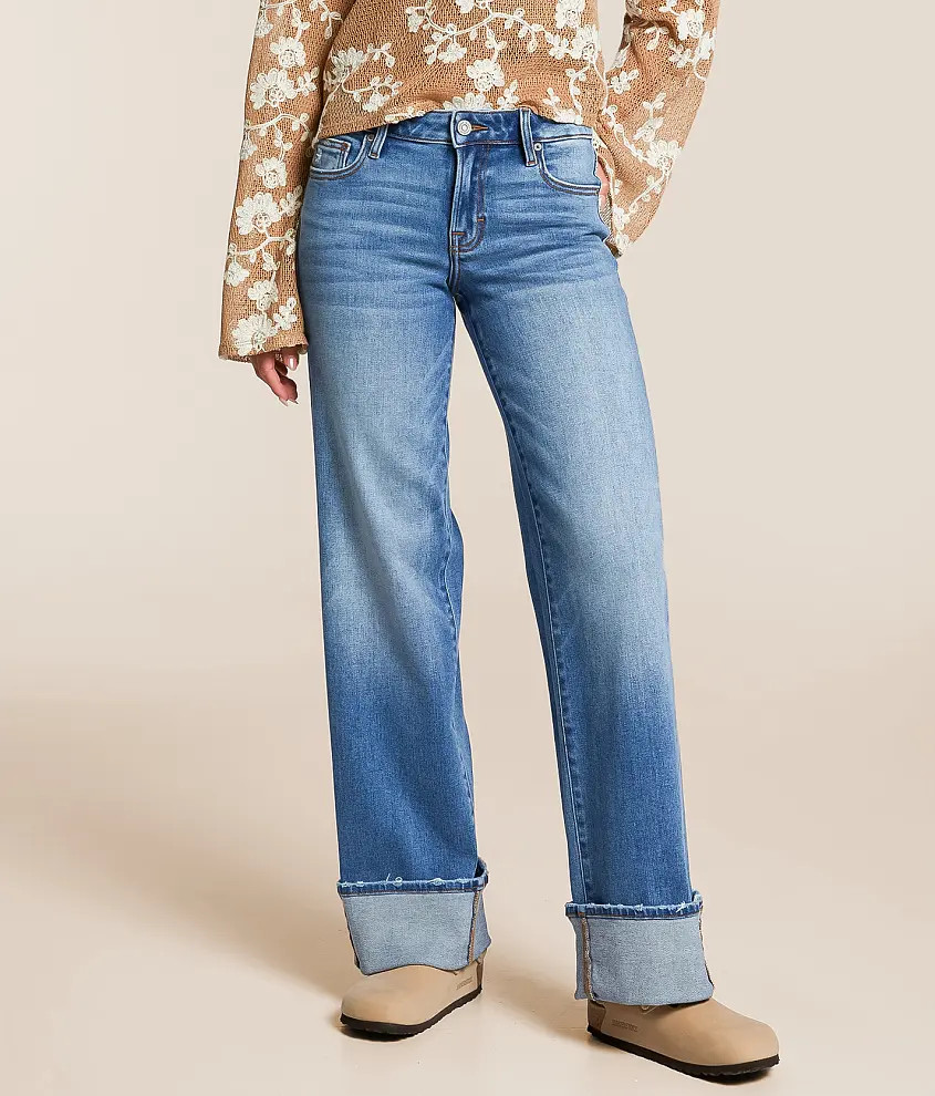 Blake Dad Stretch Cuffed Jean | Buckle