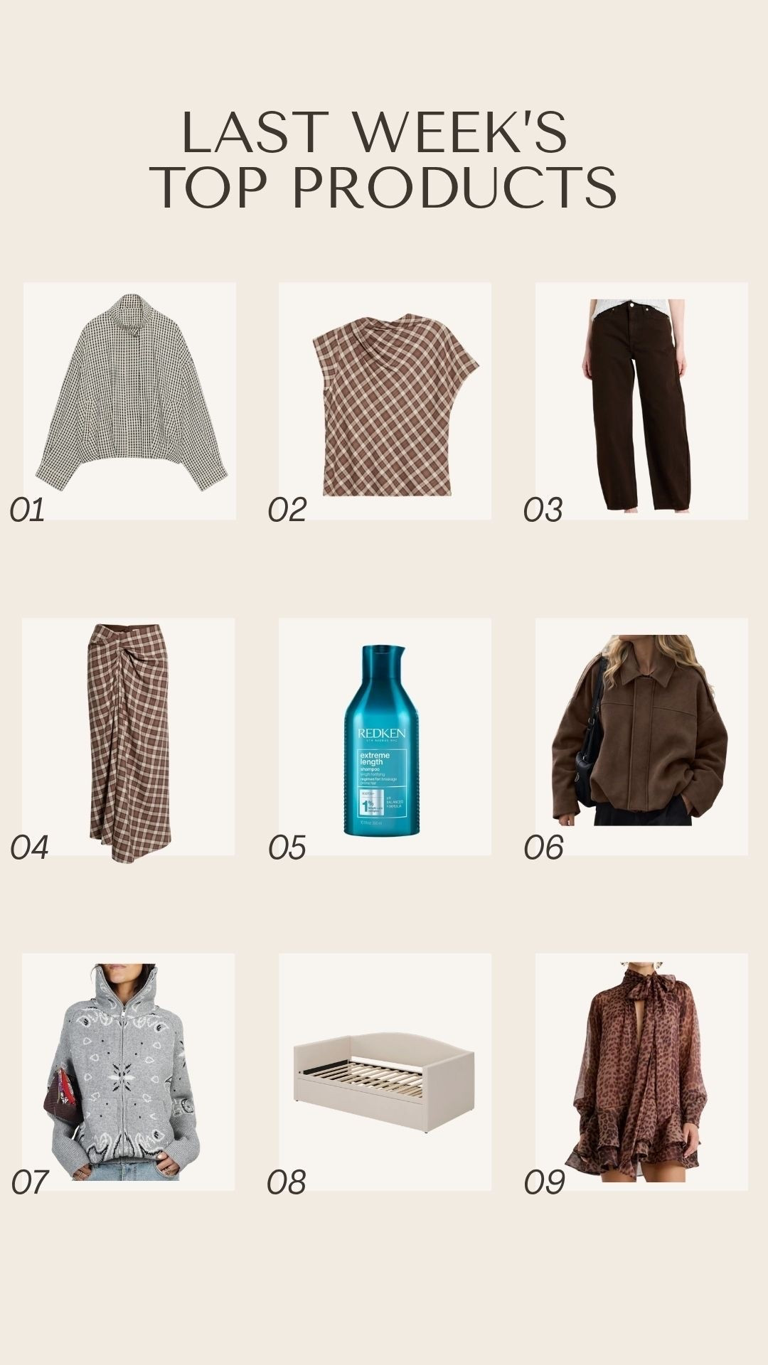 Last weeks top products ✨

Dressupbuttercup.com #dressupbuttercup #dederaad

#LTKootd #LTKmomlife #LTKSeasonal
