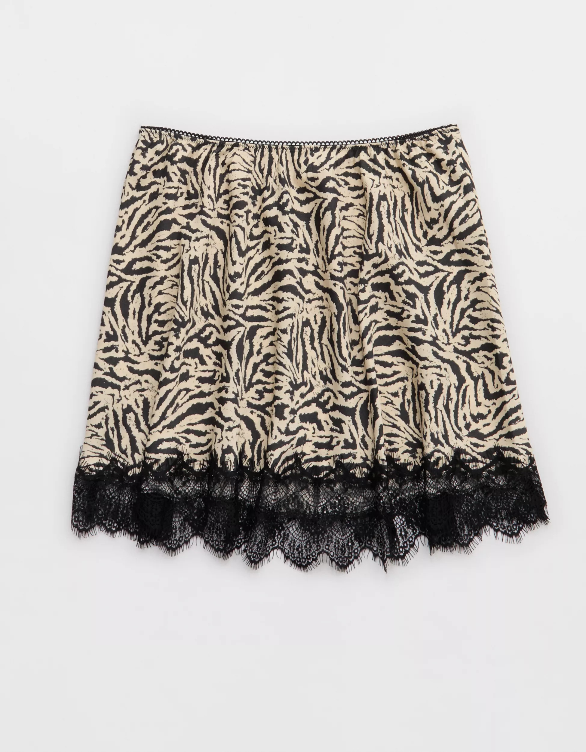 Aerie Festival Satin Mini Skirt | Aerie