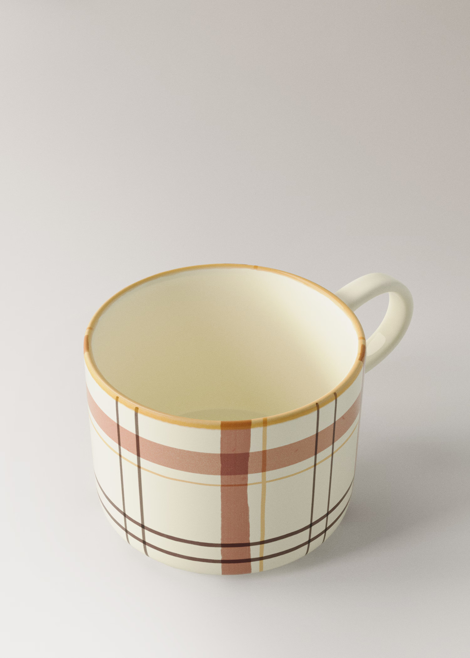 Hand-painted coffee cup | MANGO (UK)