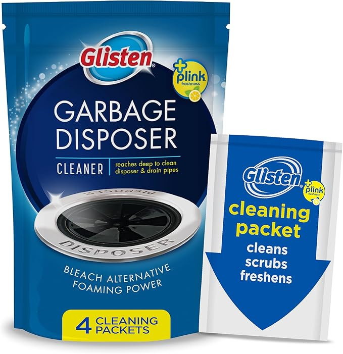 Glisten Garbage Disposer Cleaner and Freshener, Sink Disposal Odor Eliminator with Foaming Action... | Amazon (US)
