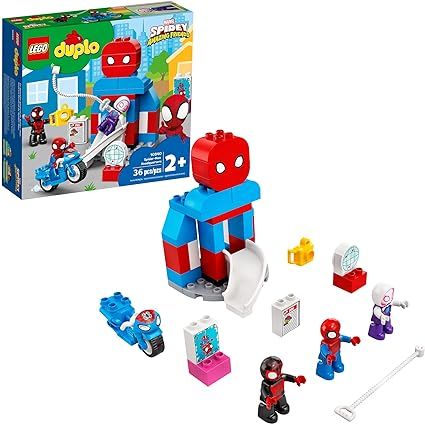 LEGO DUPLO Marvel Spider-Man Headquarters 10940 Spidey and His Amazing Friends TV Show Building T... | Amazon (US)