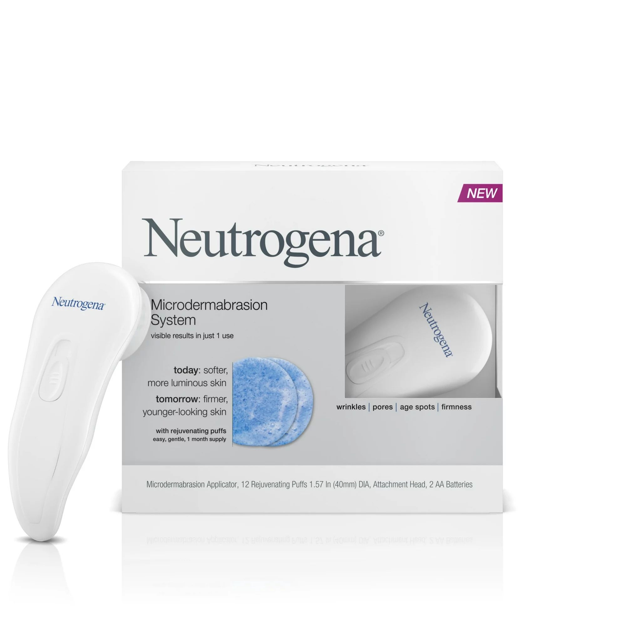 Neutrogena Microdermabrasion Kit, 1 Month Skin Exfoliator w/ Glycerin, 1 Count | Walmart (US)