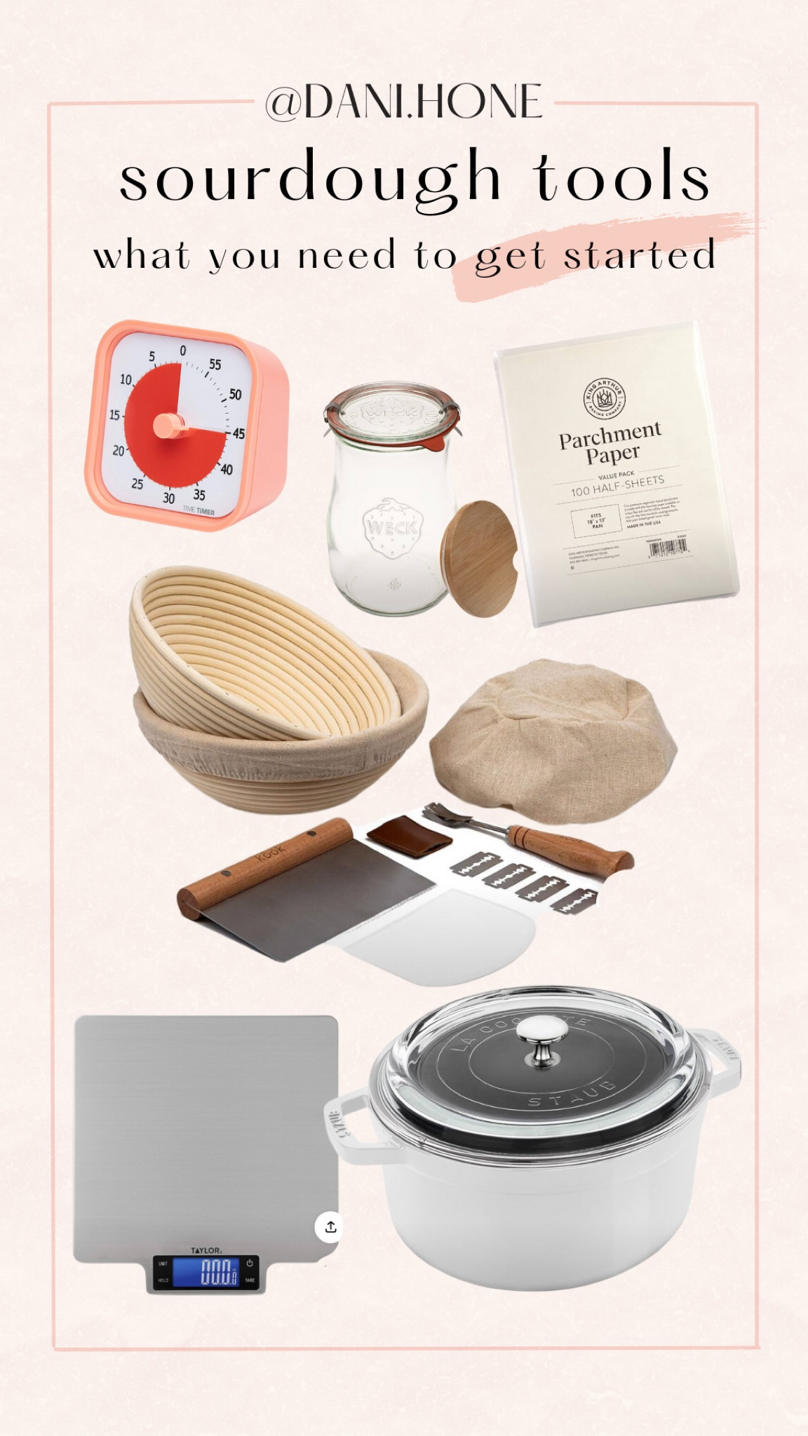You asked and here are all the necessary items for sourdough making!! Order now and Let’s bake together soon! 

#LTKhome #LTKfamily #LTKsalealert