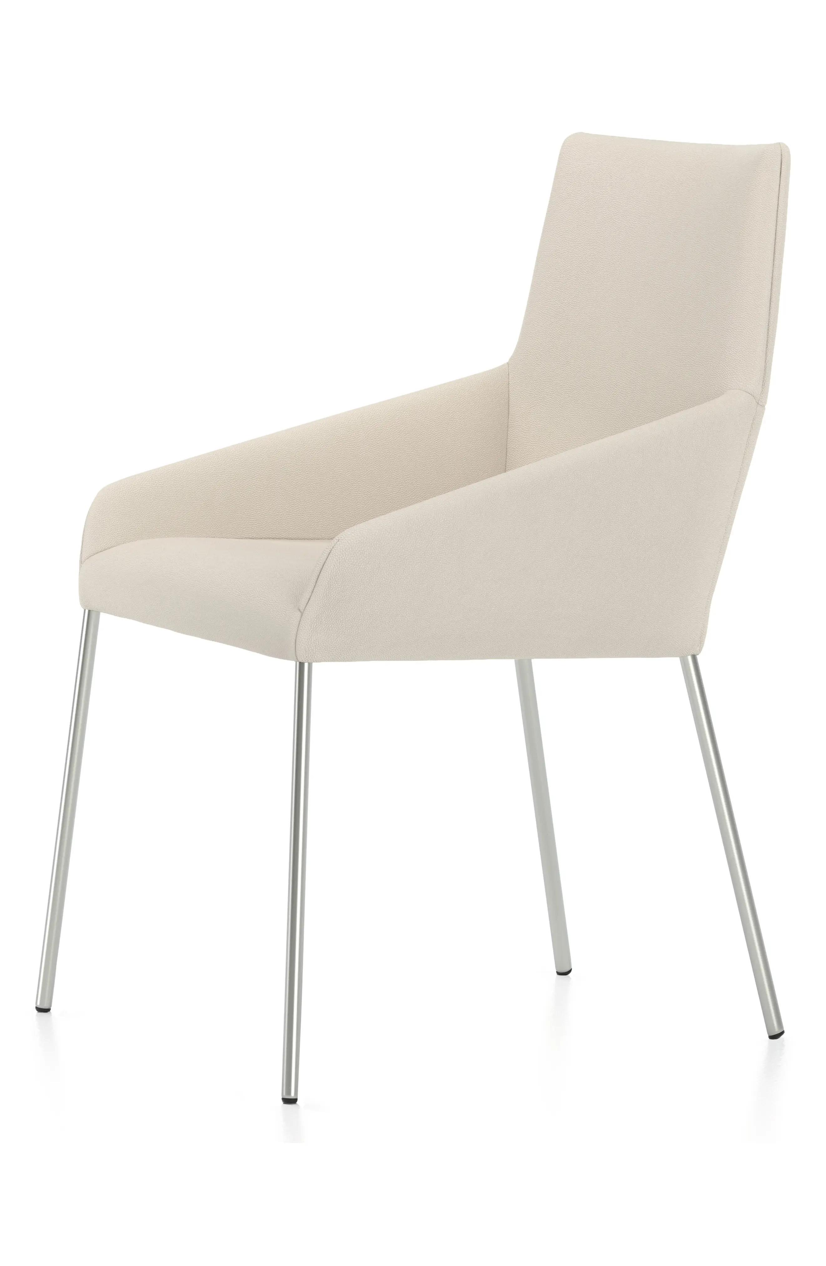 Design On Stock Usa Penta Leather Side Chair, Size One Size - White | Nordstrom