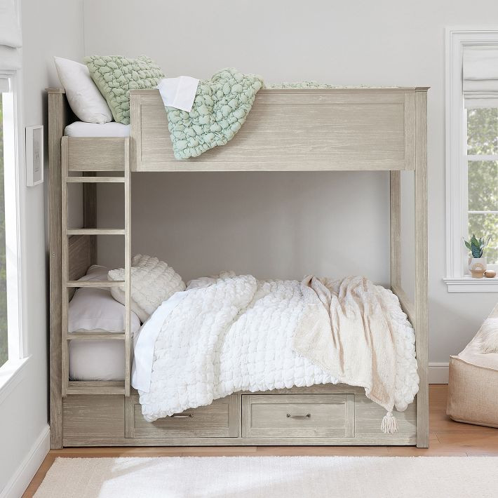Hampton Full-over-Full Bunk Bed | Pottery Barn Teen