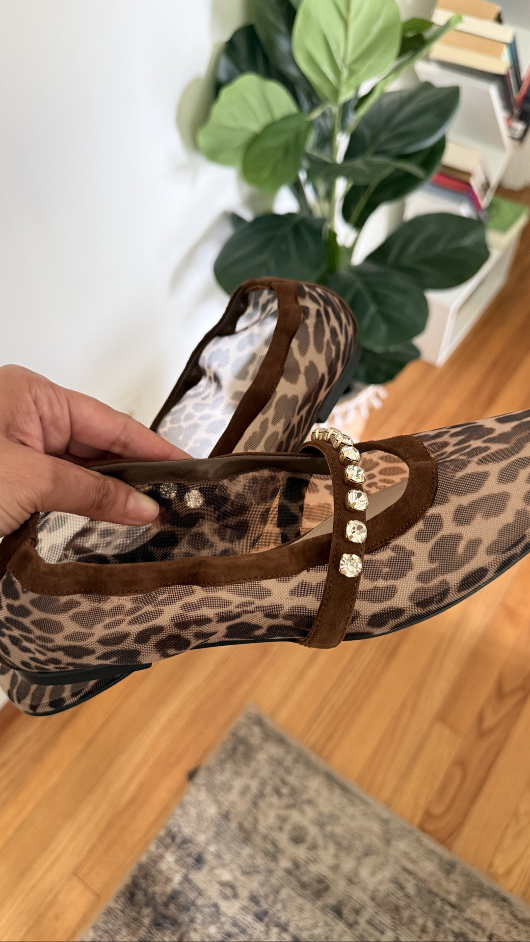 These Stuart Wiseman embellished Mary Jane ballet flats are the statement shoe for fall! The sheer mesh leopard print, brown suede trim, and crystal strap make them feel elevated. 

Part of the Nordstrom Anniversary Sale that Ends on Aug 9th. One more week to shop!

#LTKOver40 #LTKSaleAlert #LTKSeasonal