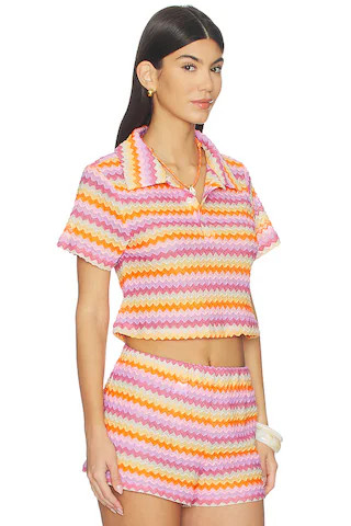 Nettie Top in Purple Multi | Revolve Clothing (Global)
