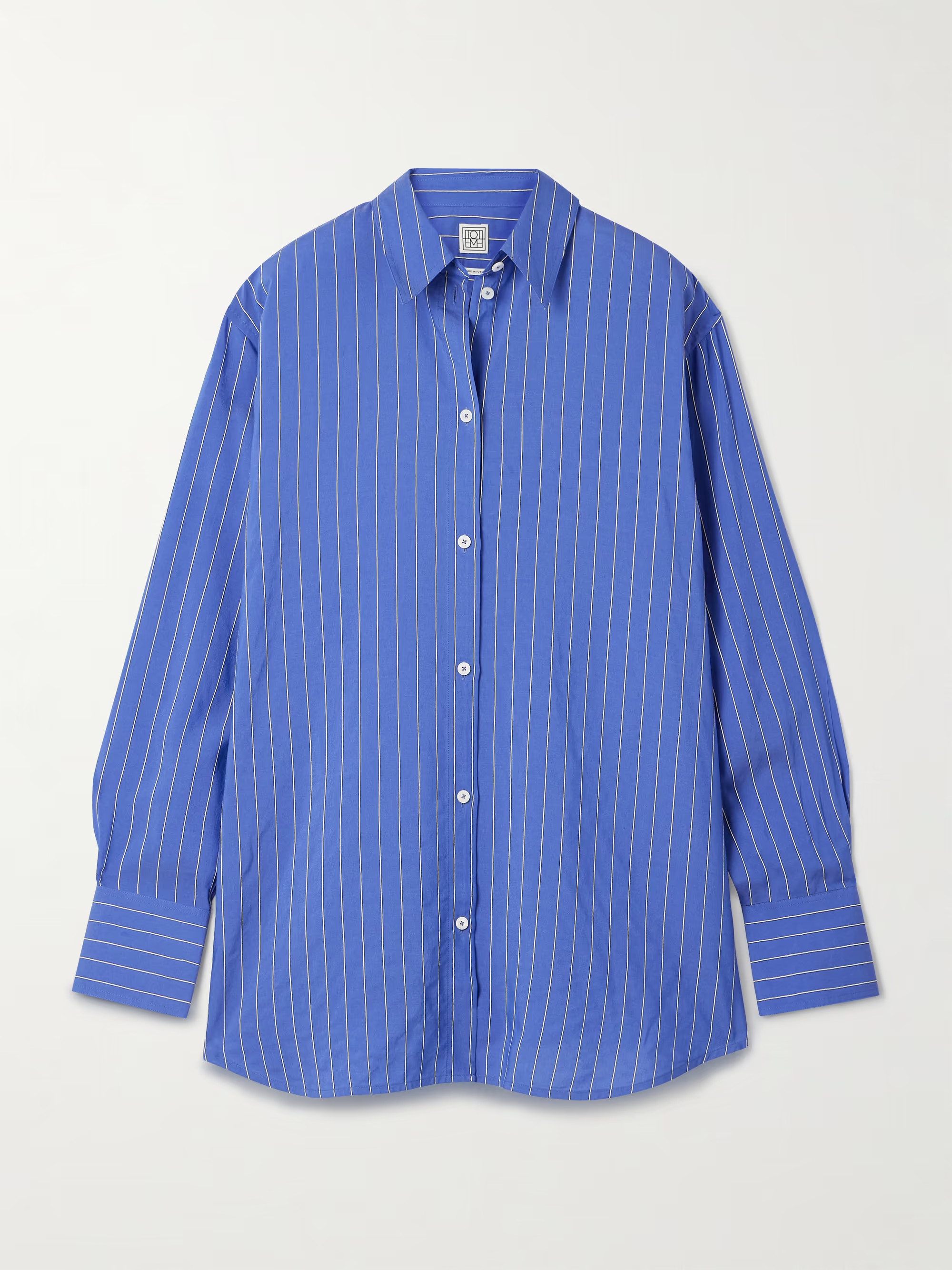 Pinstriped poplin shirt | NET-A-PORTER (UK & EU)