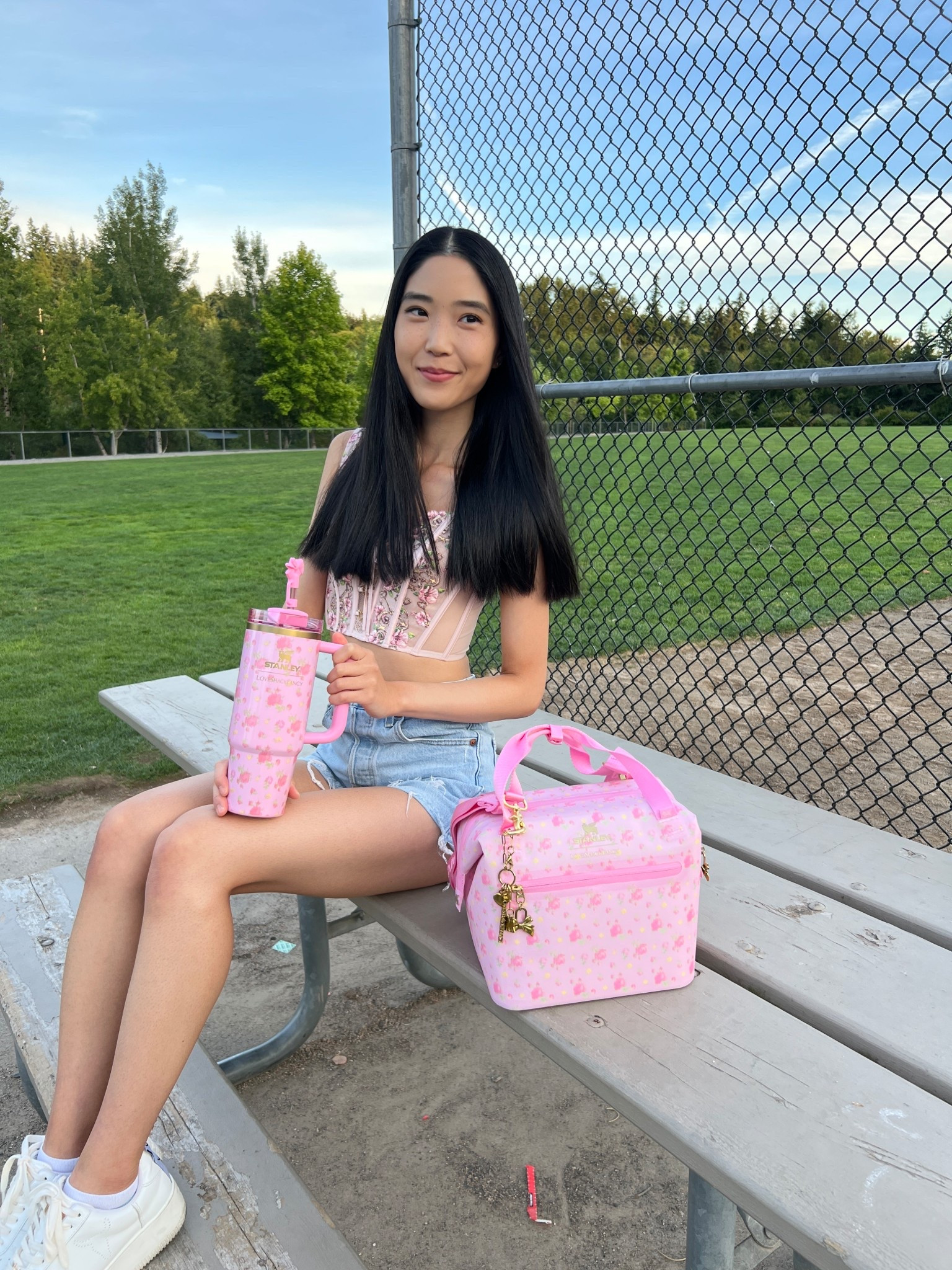 Shop the new Stanley x LoveShackFancy collection! 😍 This print is called “Ibiza Sunset”—it’s so beautiful! 🎀 There are 6 items in this collection (4 tumblers, 2 coolers)!

#stanley #tumbler #waterbottle #kitchen #travel #home #stanleypartner @stanley_brand


#LTKSeasonal #LTKStyleTip #LTKTravel