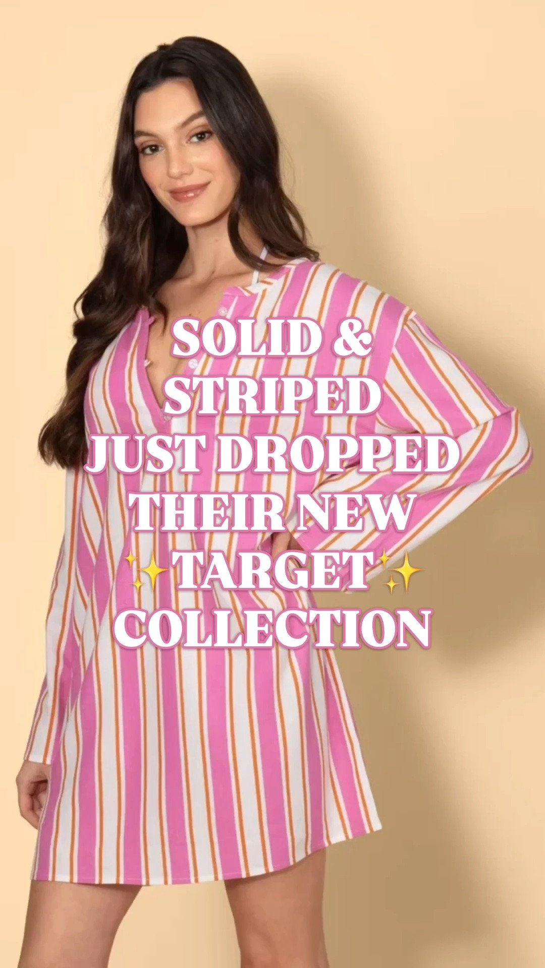 Solid & Striped Target collection | Target swimwear | designer swimwear for less | vacation outfits | resort wear

Solid & Striped is a designer swimwear and resortwear brand, and their new Target collection brings that same polished vacation DNA to Target price points.

This is why the drop is so strong: striped swimsuits, colorful one piece swimsuits, floral swimwear, gingham dresses, smocked midi dresses, striped coverups, button down coverup shirts, matching sets, beach pants, sarong skirts, resort dresses, and easy vacation outfits that look much more expensive than Target.

It has that designer resort feel women love from Solid & Striped, but with pieces that are actually accessible for summer trips, beach days, pool weekends, cruises, girls trips, lake weekends, resort dinners, beach club lunches, and warm weather vacations.

The strongest finds are the pieces that do more than one job: swim coverups that work as dresses, button downs that work over swimsuits or with shorts, matching sets that can be split up, and summer dresses that work for vacation and everyday.

If you love Solid & Striped, designer swimwear, Target swimwear, affordable resort wear, striped swimsuits, colorful summer outfits, beach vacation outfits, coastal style, preppy summer outfits, and designer looks for less, this is the Target collection to shop early.

Solid & Striped Target collection, Target Solid and Striped, designer swimwear for less, Target swimwear, Target swimsuits, Target coverups, Target summer dresses, Target resort wear, Target vacation outfits, Target fashion finds, Target style, striped swimsuit, one piece swimsuit, floral swimsuit, swim coverup, beach coverup, pool coverup, button down coverup, matching set, resort dress, vacation dress, beach vacation outfit, summer dress, beach club outfit, cruise outfit, designer look for less

#LTKFindsUnder50 #LTKFindsUnder100 #PreppyStyle #LookForLess #TargetStyle #TargetFinds #ResortStyle #SummerOutfits

#LTKSwim #LTKSeasonal #LTKTravel