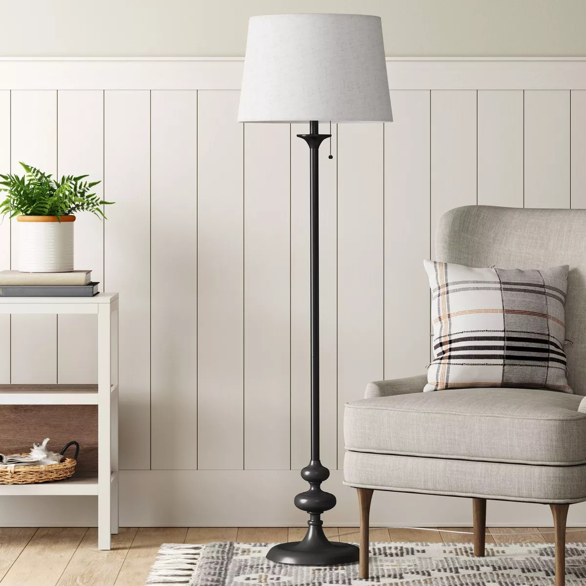 Londonberry Stick Floor Lamp Black - Threshold™ | Target